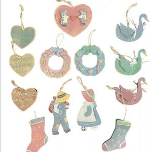 Vintage 1980’s Cottage Core Country Decor, Ornaments, Country Rustic, Geese